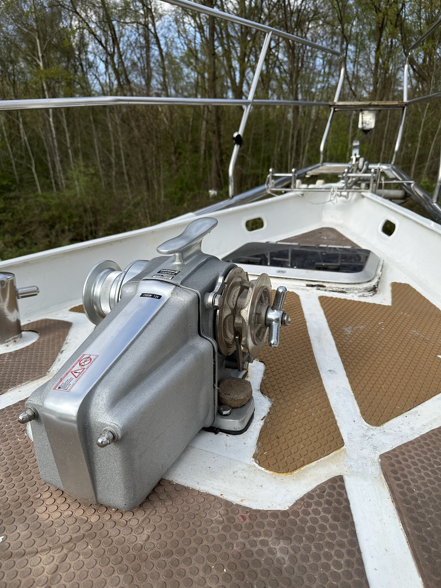 Ankerwinsch elektrisch 1,5 kW neu